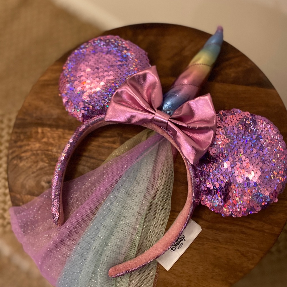 Disney Ears Headband Unicorn Sequined
